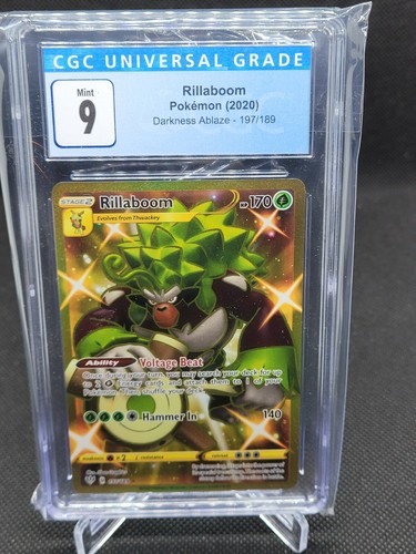 Rillaboom graded CGC 9 for sale on eBay