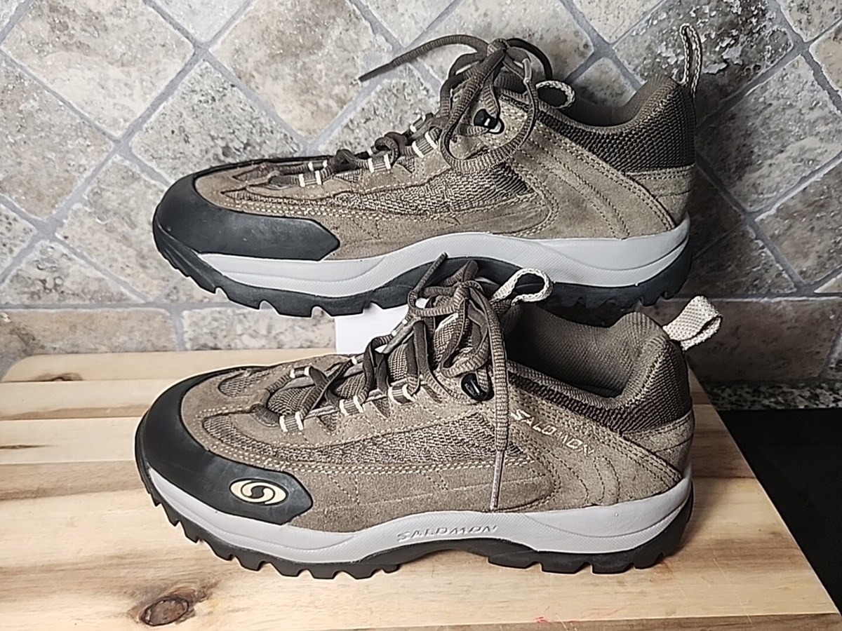 Mens Salomon contagrip hiking rough terrain Shoes Size MEDIUM width  YS8643001