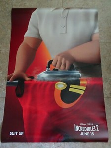 INCREDIBLES 2 - DISNEY/PIXAR MOVIE POSTER 