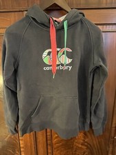 Canterbury Navy Blue Hooded Top (Uglies) Ladies Size 10 in VGUC