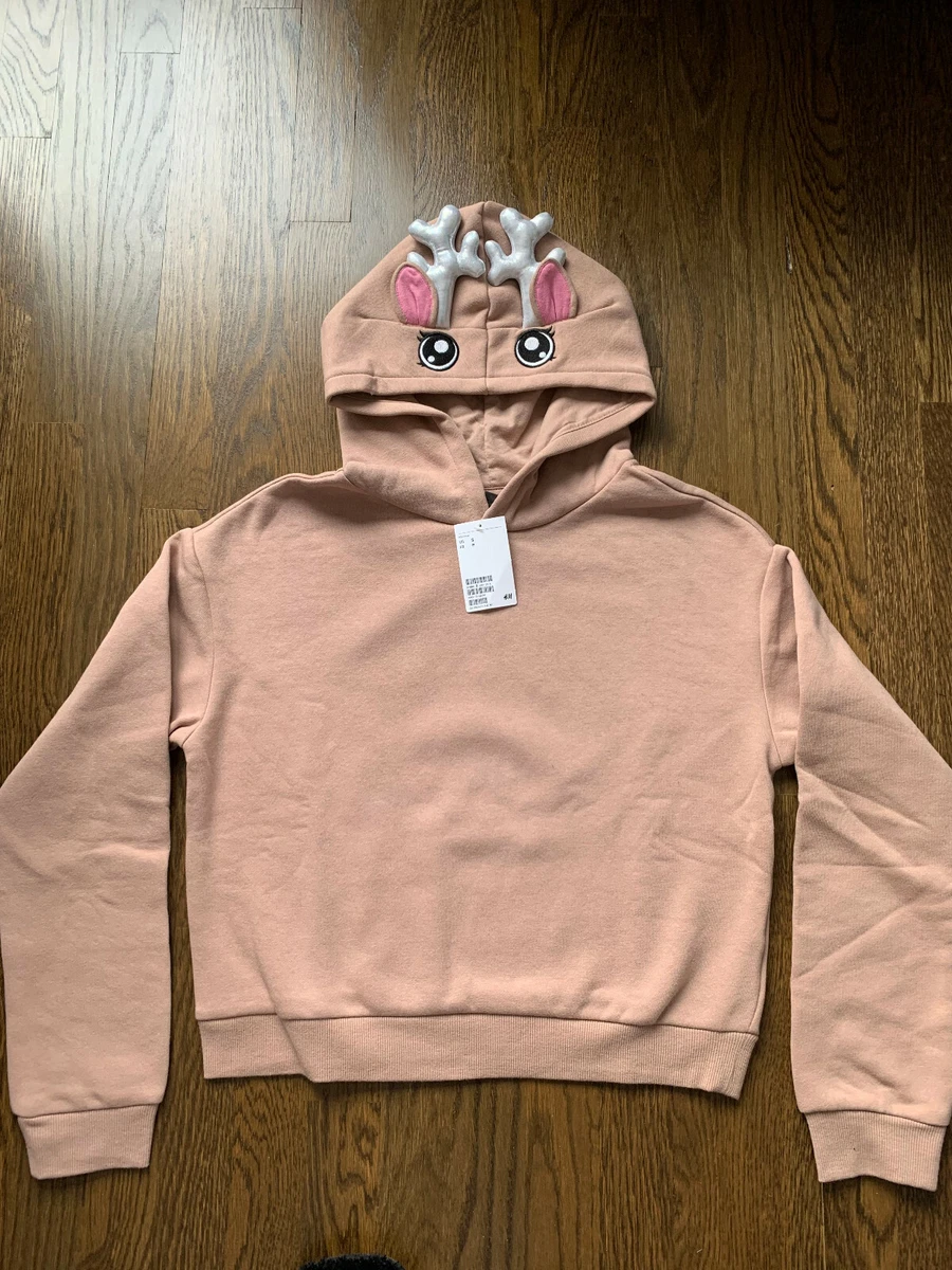 H&m peach hoodie hotsell