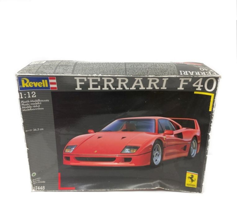 Revell 1/12 Scale #07448 Ferrari F40 Model Kit Sealed NIB | eBay