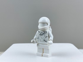 LEGO Space Police Minifigure White CLASSIC SPACE STATUE 5974 Galactic Enforcer