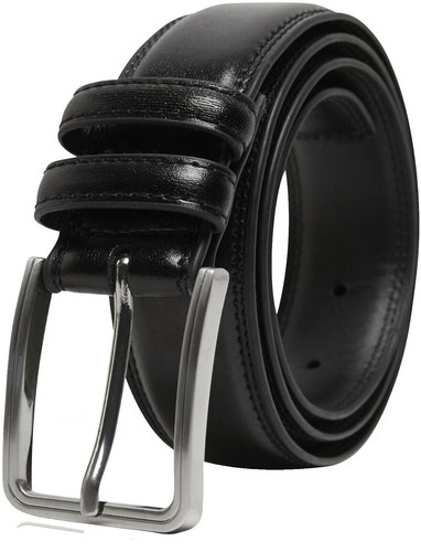 J.CAMPBELL LOS ANGELES BLACK BELT SZ 34 GENUINE ITALIAN LEATHER