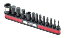 Titan 16037 13pc. SAE Impact Hex Bit Set