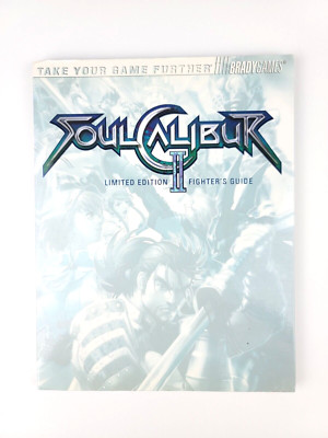 Soul Calibur 2 Limited Edition Fighter's Guide 2003 Namco No Poster or Disc VGC