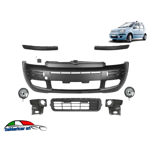 FIAT PANDA 169 CLASSIC KIT 8 PEZZI PARAURTI ANTERIORE PER TUTTI MODELLI DAL 2003 - Bild 2 von 2