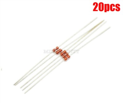 20Pcs Ntc MF58 3950 B Type 50K Ohm 5% Thermistor Temperature Sensor New Ic hk