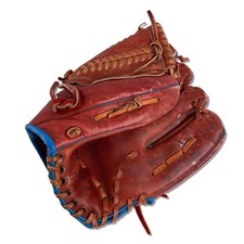 Vintage Pro Baseball Glove by SEAWAY Leather Cowhide Glove Maroon Korea