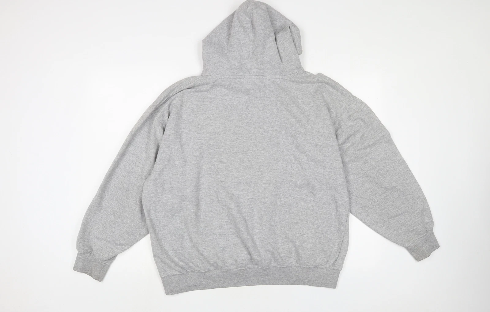 VETEMENTS Felpa con cappuccio pullover uomo U.S Apparel grigio cotone taglia M