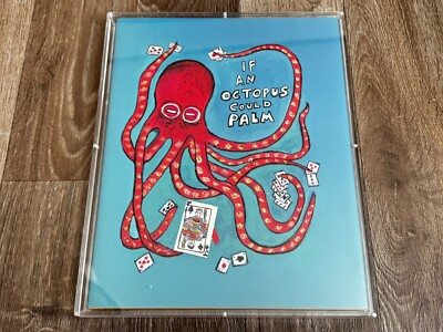 If An Octopus Could Palm V1 English Book & Sealed Deck & Case BOTH