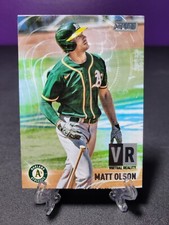 Matt Olson 2021 Topps Stadium Club Virtual Reality Baseball Card 💎 As Braves