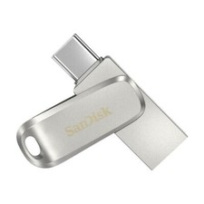 SanDisk SDDDC4-512G-A46 Ultra Dual Luxe USB-C 3.1 Flash Drive 512GB 150mb SILVER