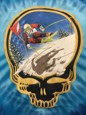 Grateful Dead Bertha downhill ski shirt - size 4XL Fire On The Mountain - New