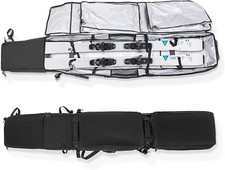 Oversize Snowboard Bag with Wheels - Ski Bags for Air Travel, Adjustable Roll...
