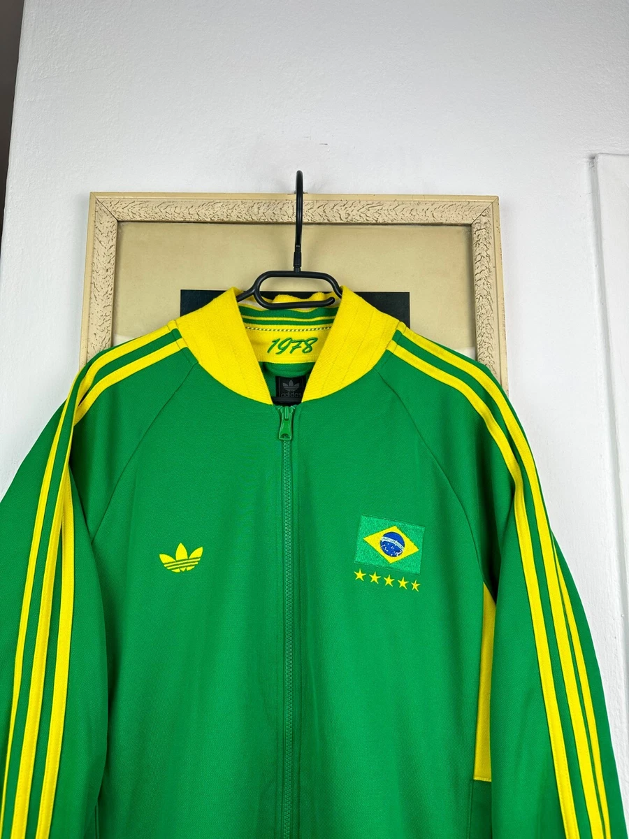 Adidas brazil hotsell track jacket