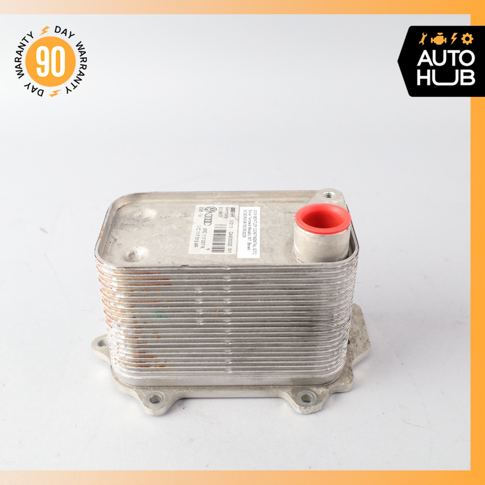 07-18 Bentley Continental GTC GT Flying Spur Oil Cooler Radiator OEM 46k