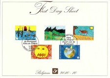 [FDS316] Belgium FDS 2010-10 Save the Earth First Day Sheet SUPERB
