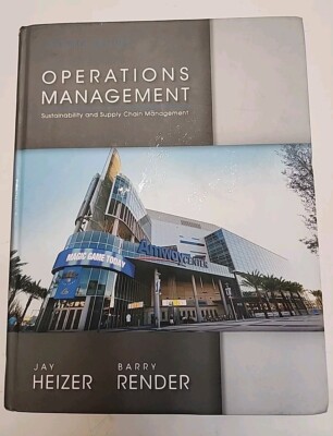 Operations Management by Jay Heizer and Barry Render (2013, Hardcover)