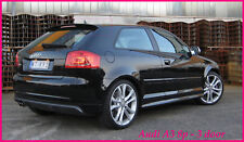 Audi A3 8p 03 13 3d 3 Doors Rear Roof Spoiler S Line Look For Sale Ebay