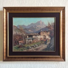 ERCOLE MAGROTTI - MOUNTAIN LANDSCAPE - '900 - MUSEUM QUALITY
