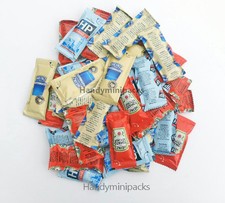 12, 24, 48 Heinz Mixed Sauce Sachets ideal for Holidays, Picnics, Camping