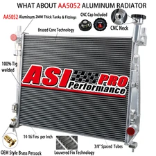 3Row Aluminum Radiator fit 2011-2021 Jeep Grand Cherokee Dodge Durango 3.6 5.7L
