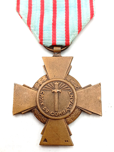 3.13/02/25 (REF18914) Schöne Militärmedaille Croix du combattant französische Medaille - Bild 3 von 3