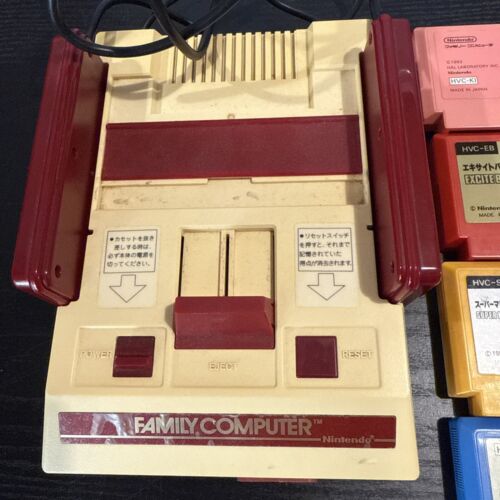 Nintendo Famicom NES Console + Game Software 12 Games Bundle Lot of 12 Games - Picture 2 of 10