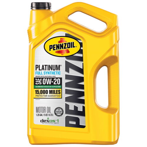 Helps Protect Engines From Loss of Power Full Synthetic 0W-20 Motor Oil, 5 Quart