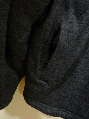 Orvis Classic Collection 1/4 Zip Warm Sherpa Pullover Meliert Grau Herren Large - Bild 4 von 4