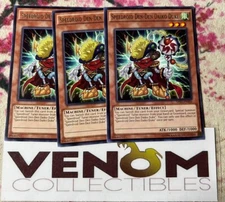 3x (M/NM) - Speedroid Den-Den Daiko Duke - SHVI-EN006 - Rare Unlimited YuGiOh