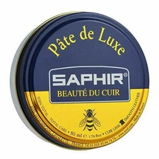 Neutral Saphir Shoe Polish Pate de Luxe 50ml Tin - Made in France