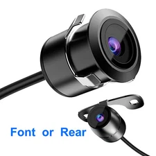 Car Flush Mount Backup Camera License Plate Camera Front or Rear View