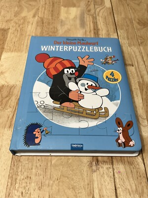 German Winter Der Kleine Maulwurf Children s Puzzle Book 2022 4 Winter Puzzles