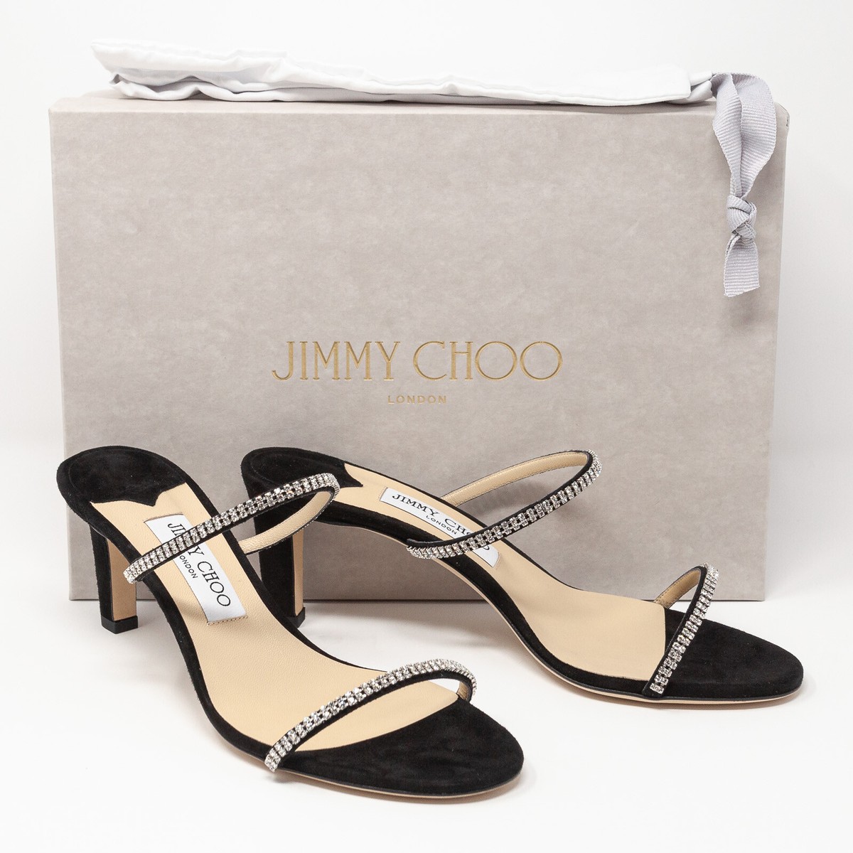 JIMMY CHOO SARESA 65 NAP LATTE サイズ37 【公式通販】