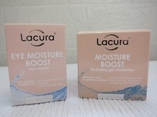 *Lacura* Moisture Boost- Hydrating Moisturising Eye and Face Cream/Gel set - New
