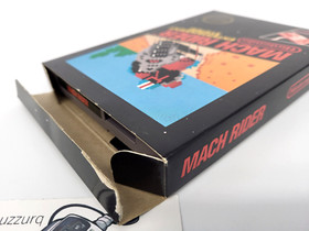 Mach Rider - Nintendo NES - Hangtab 4th Print - USA - Near Mint