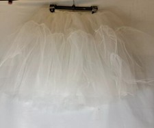 M/LG Tulle Tutu Skirt Cancan Fairy Elastic Waist Ballerina Dance Rave Club