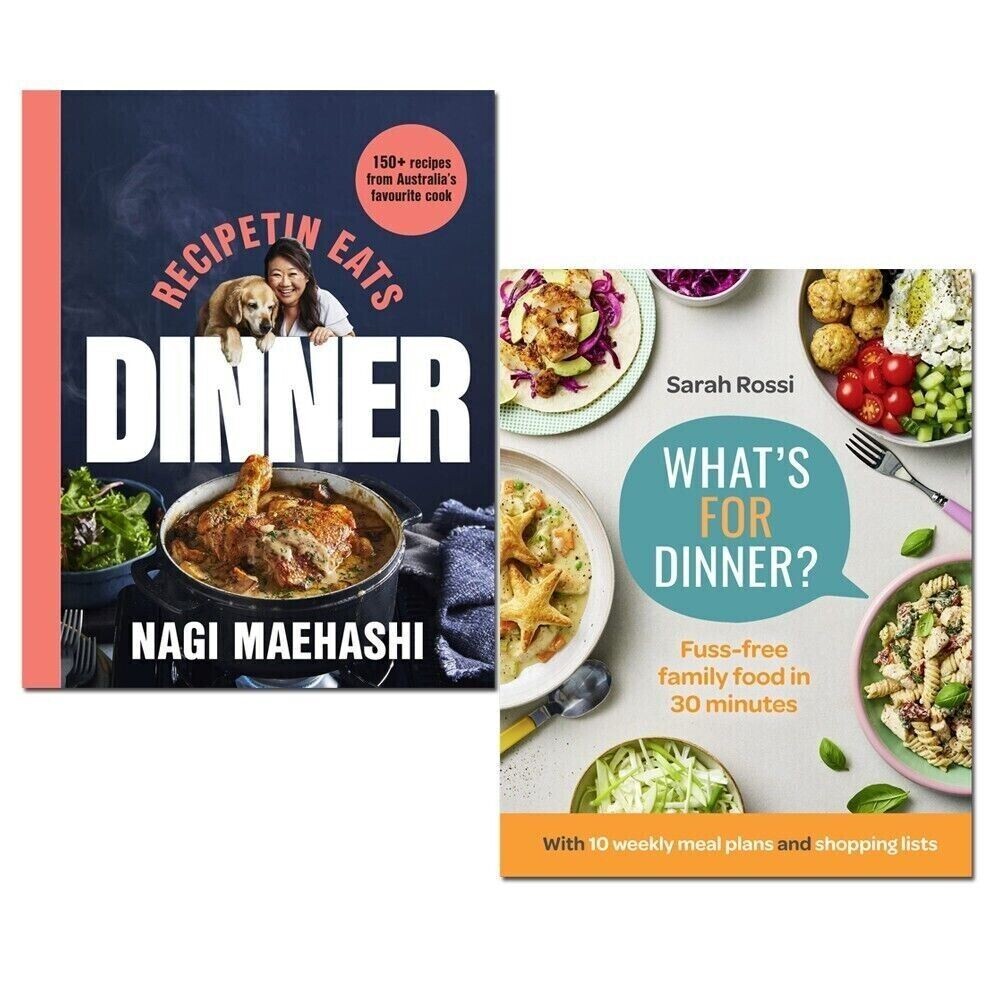 RecipeTin Eats Dinner , What’s For Dinner Sarah Rossi 2 Books Collection Set
