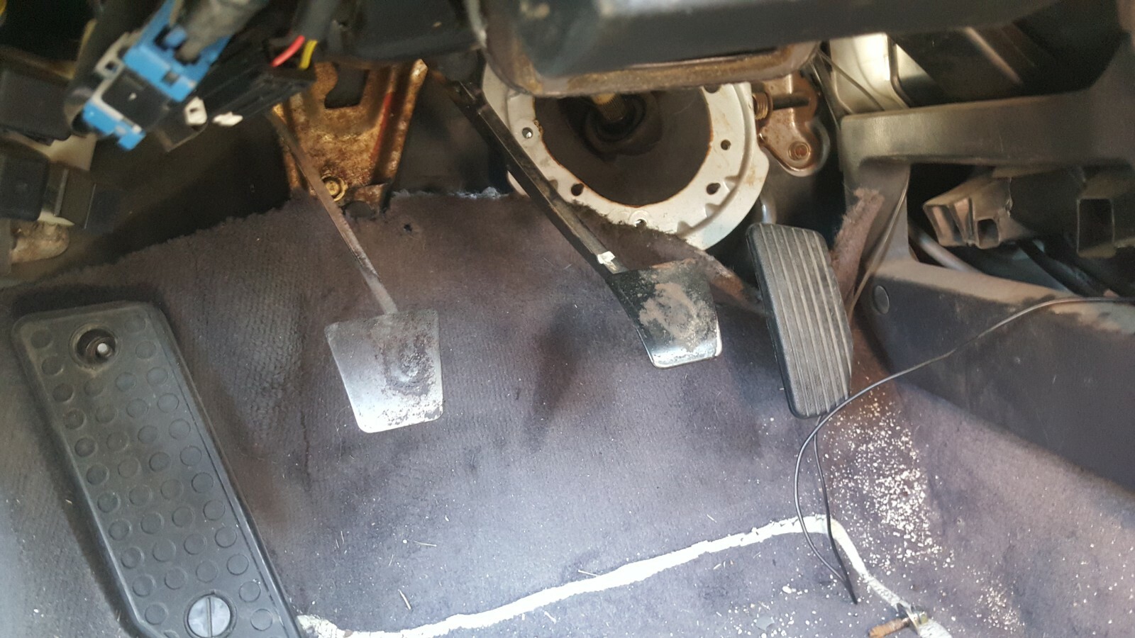 93-mitsubishi-3000gt-vr4-oem-clutch-gas-and-brake-pedal-set-ebay