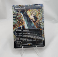 MTG Buster Sword (Borderless) Final Fantasy Regular Mythic #351 NM