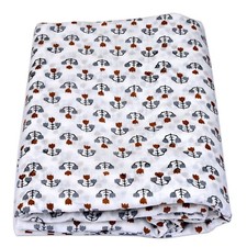 New Indian Cotton Hand Block Print Fabric Running Sewing Loose Craft 10 Yard Etc