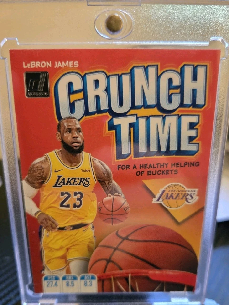 Lebron James trading card