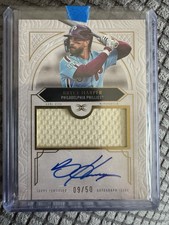 2025 Topps Definitive Collection Bryce Harper Auto Jumbo Relic 9/50
