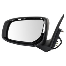 TRQ Driver Side Mirror Assembly Power Foldaway Paint to Match Compatible with...