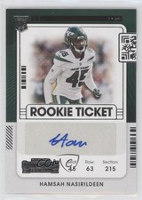 2021 Panini Contenders Rookie Ticket Hamsah Nasirildeen #228 Auto 0w8