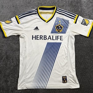 Los Angeles Galaxy MLS Adidas 2015 Soccer Football Jersey Gerrard #8 Size Large