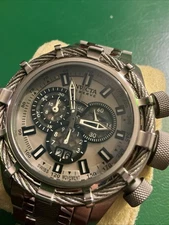 Invicta MENS 50MM Reserve Bolt (Rare) Quartz Watch Model 0968 !