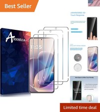 Ultimate Protection - 3 Pack of 9H Hardness Screen Protectors for Moto G Stylus